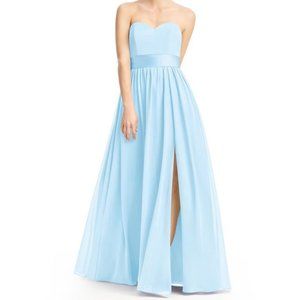Azazie Fiona Dress in Sky Blue